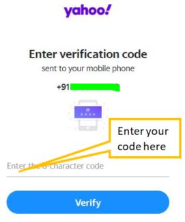 enter your code