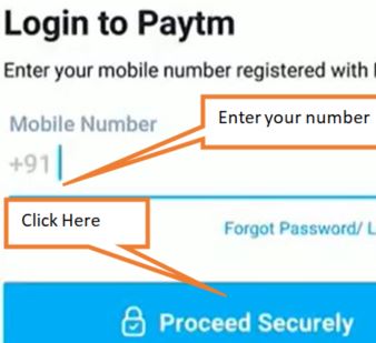 login to Paytm