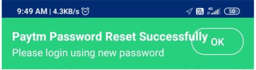 password has been reset