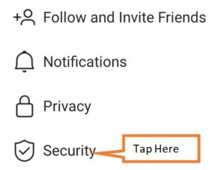 tap on security